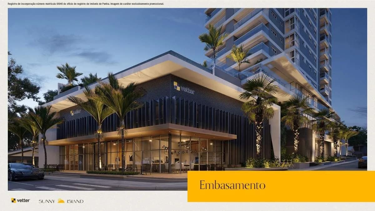 Apartamento 2 suítes Vista Mar lateral em Armação, Penha/SC